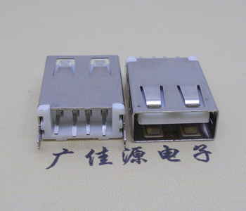 绵阳USB AF立式 直插 加长款17.5MM 大电流3A插座