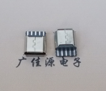 绵阳Micro USB5p母座焊线 前五后五焊接有后背