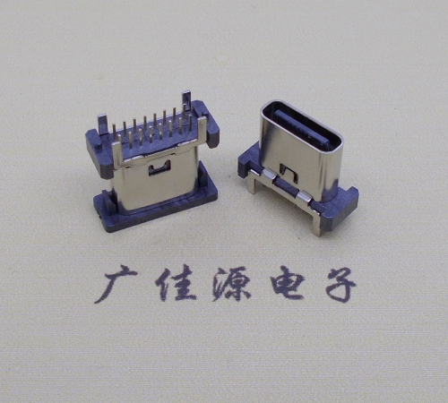 绵阳立式插板type-c16p母座长H=8.8mm