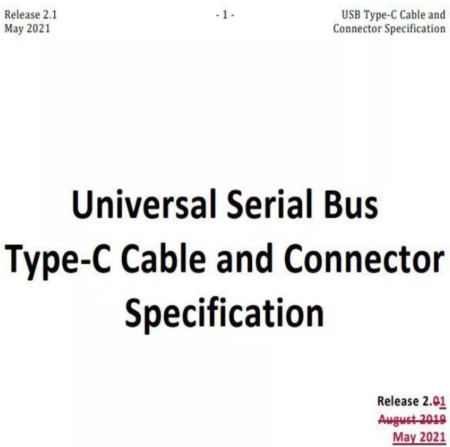 usb-c线缆标准重大升级支持240W快充